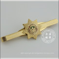 Gold Krawattenklammer mit Abzeichen, Metall Stickpin (GZHY-TC-071)
